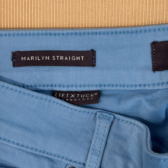 NYDJ Marilyn Ankle Straight Leg Jeans. Size 14W - Picture 10 of 16